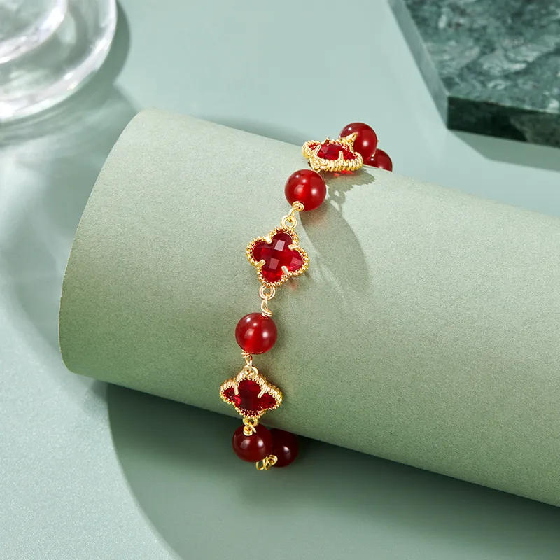 Mom's Gift Agate Jade Bracelets Women's-4