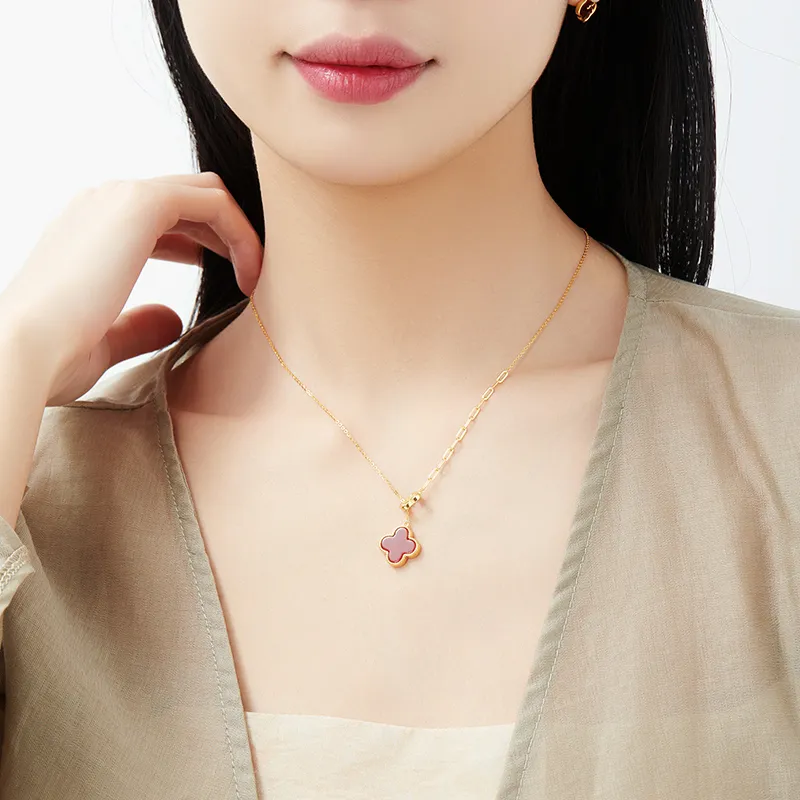 Mom's Gift Agate Jade Necklaces Women's-7