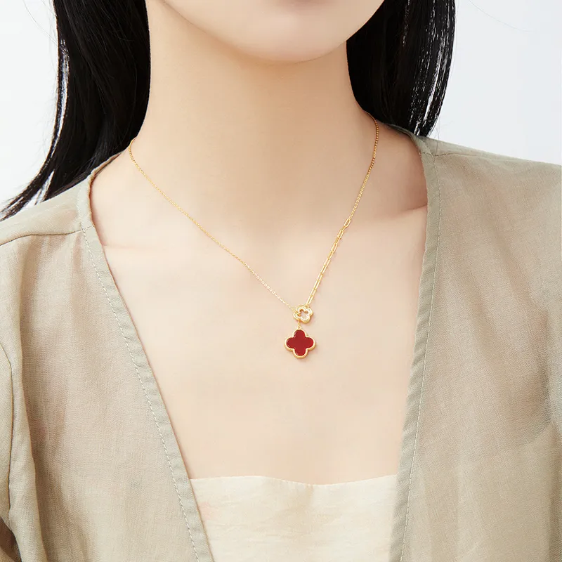 Mom's Gift Agate Jade Necklaces Women's-4