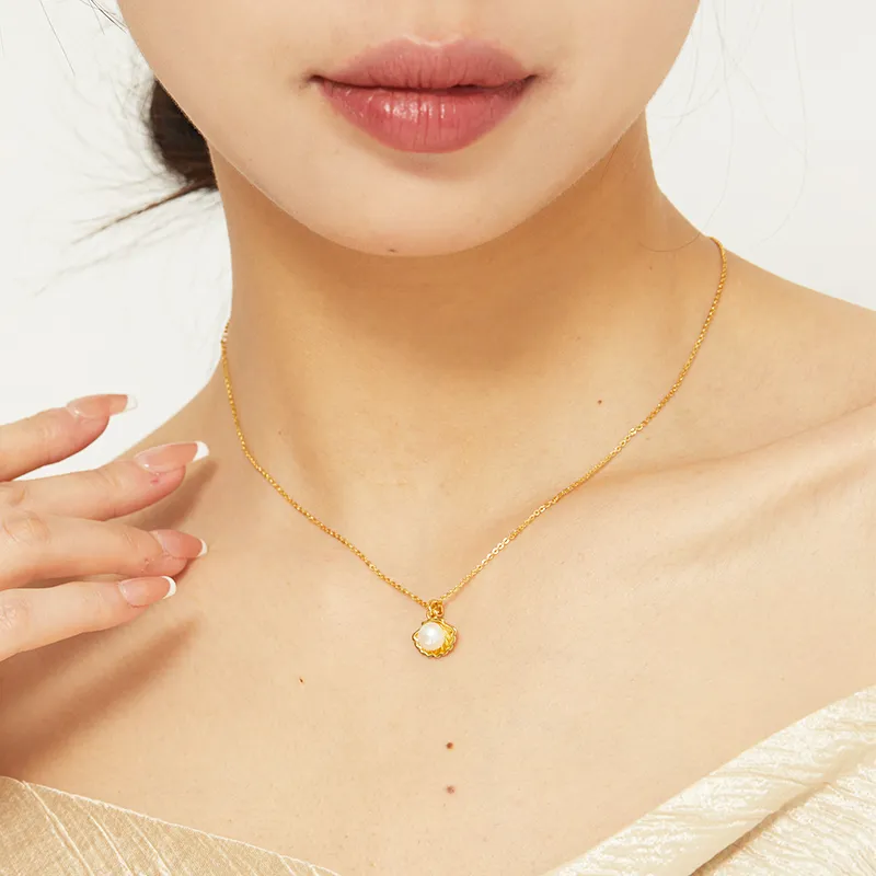 Mom's Gift Freshwater Pearl Pearl Necklaces Women's-5