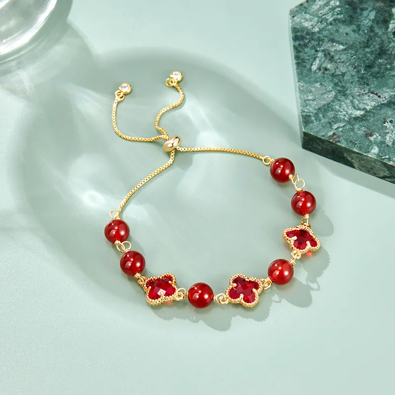 Mom's Gift Agate Jade Bracelets Women's-3