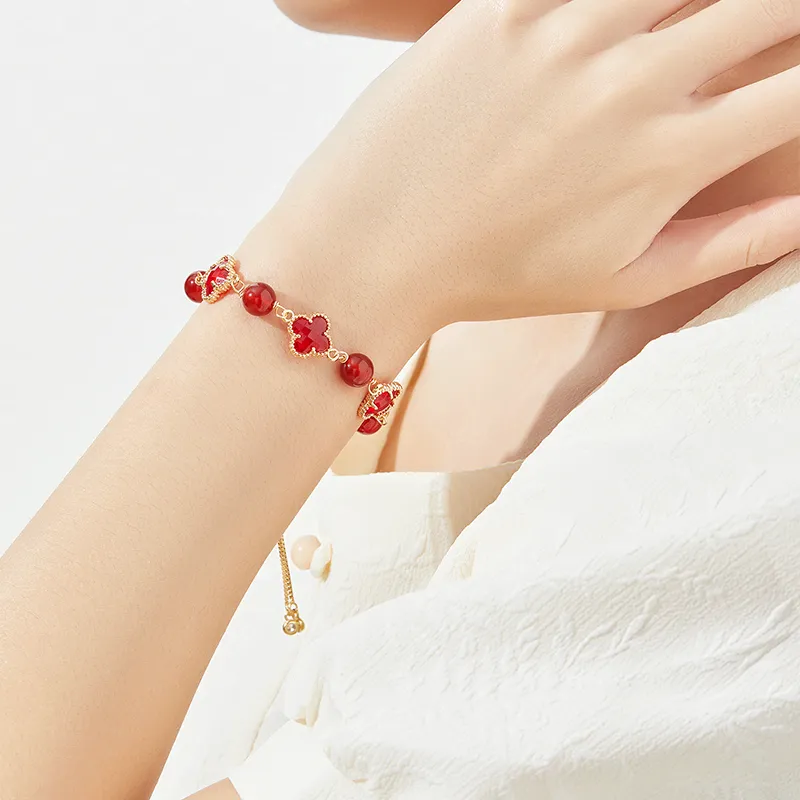 Mom's Gift Agate Jade Bracelets Women's-5