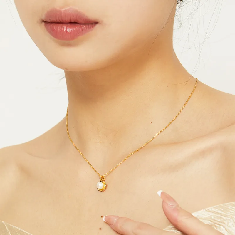 Mom's Gift Freshwater Pearl Pearl Necklaces Women's-3