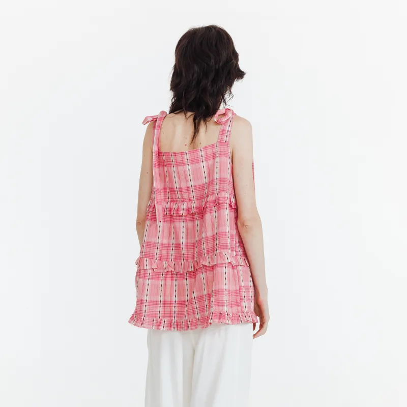 Cubic Camisoles Women's Fuchsia-2