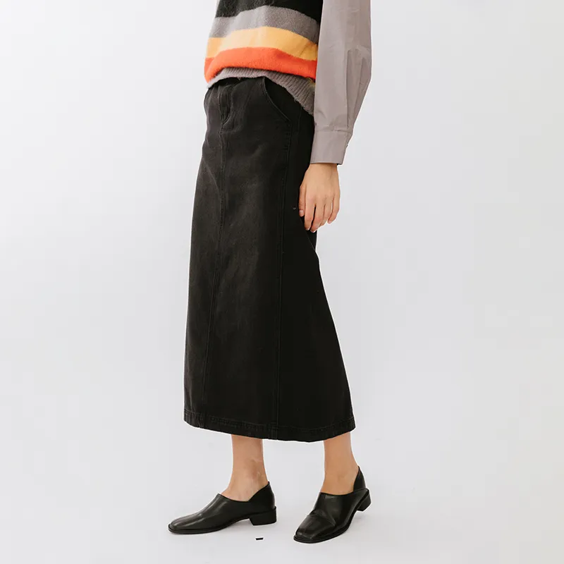 CUBIC Denim Long Skirts Women's-9