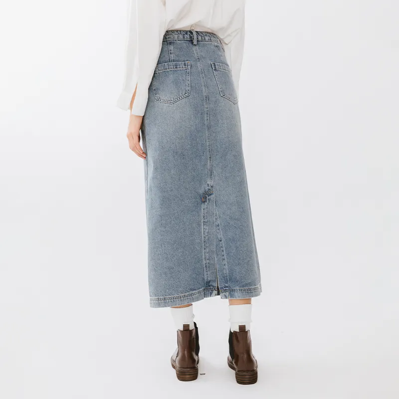 CUBIC Denim Long Skirts Women's-2