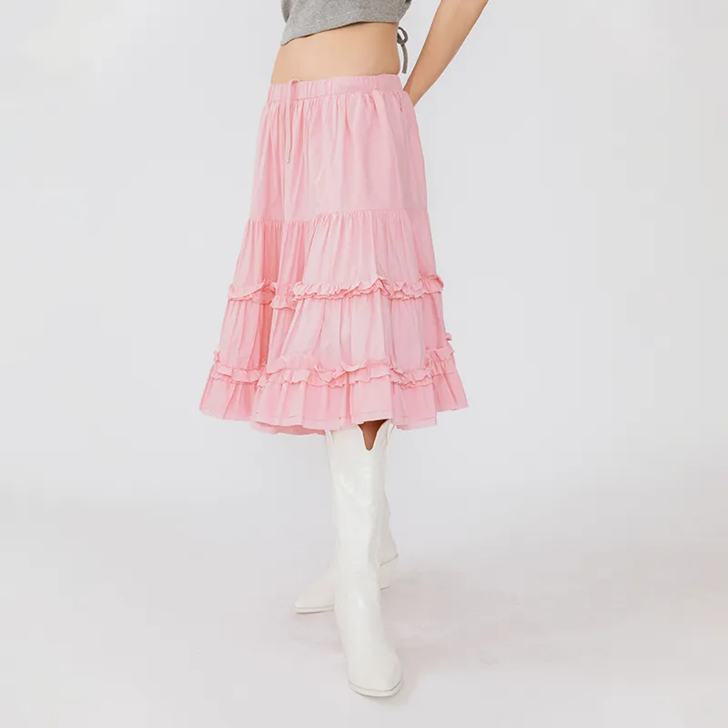 CUBIC Casual Long Skirts Women's-7