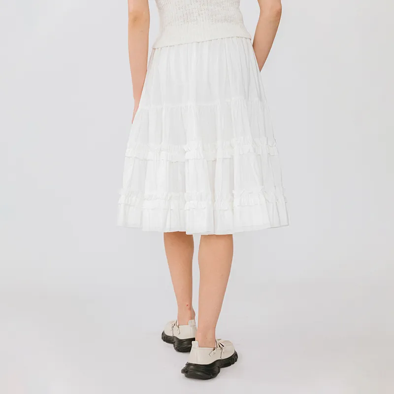 CUBIC Casual Long Skirts Women's-2