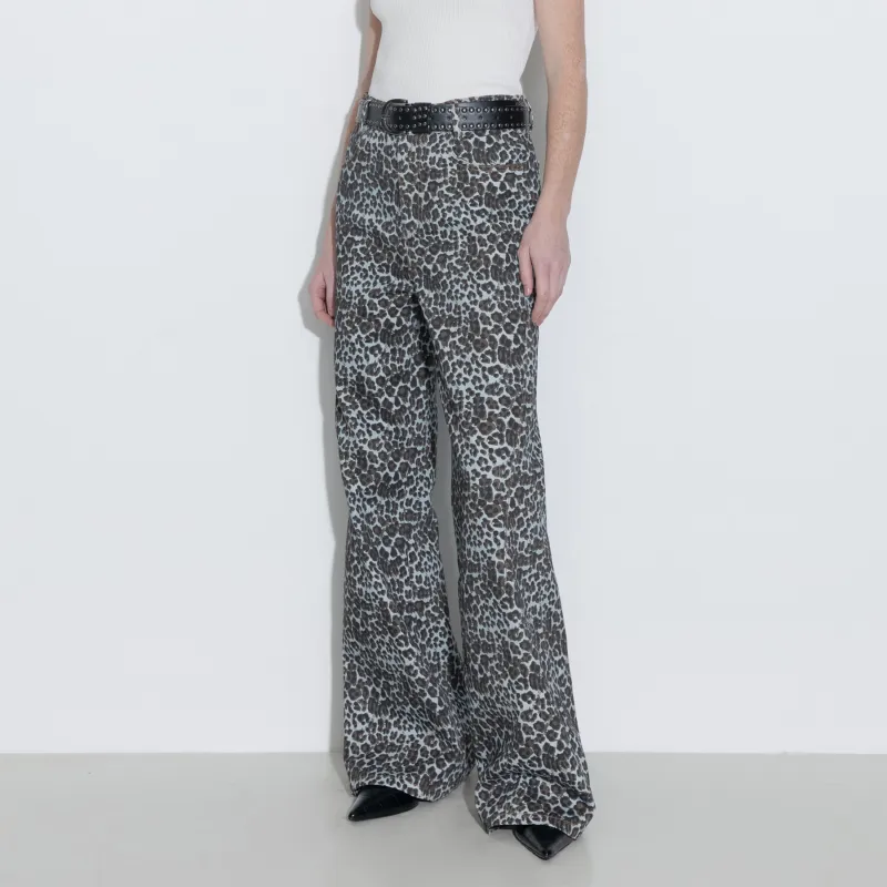 CUBIC Jeans Women's Leopard Print-2