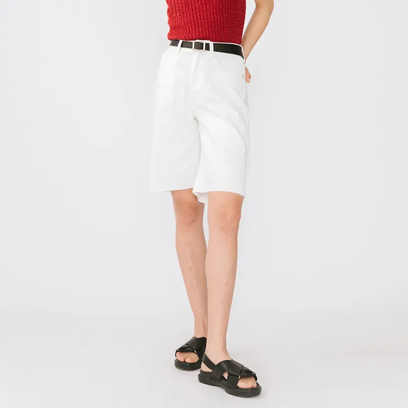Cubic Denim Shorts Women's-12