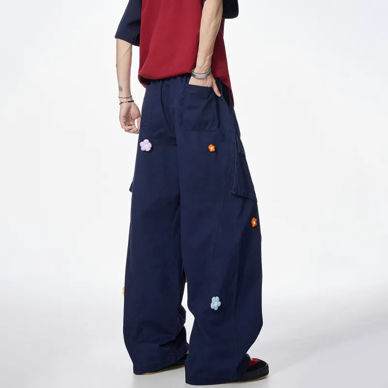PUNCTILIOUS Casual Pants Unisex-14