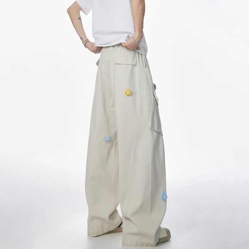 PUNCTILIOUS Casual Pants Unisex-11