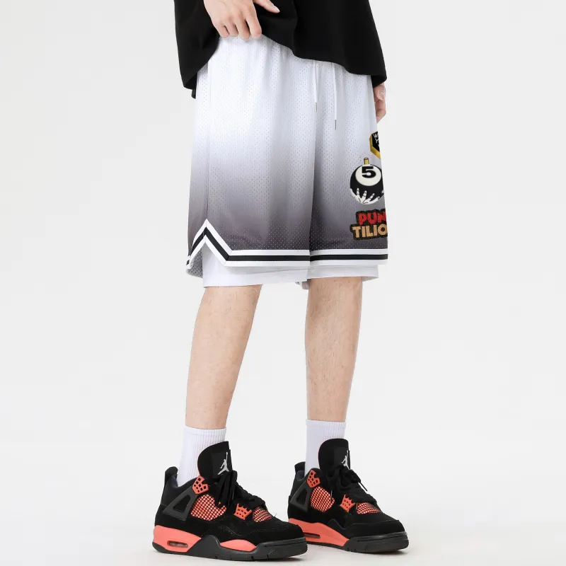 PUNCTILIOUS Casual Shorts Unisex-12