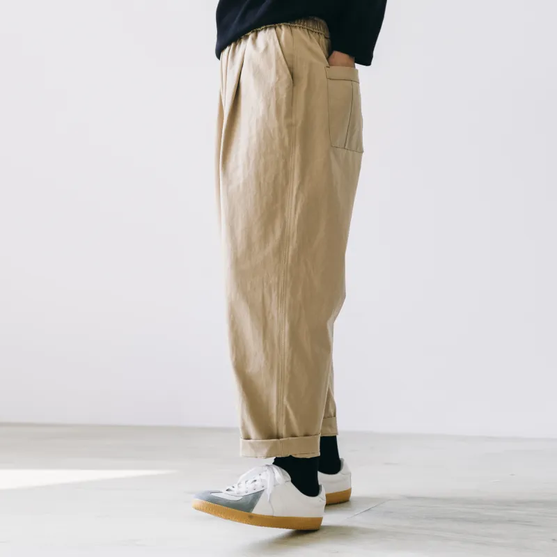 PUNCTILIOUS Casual Pants Unisex Khaki-2