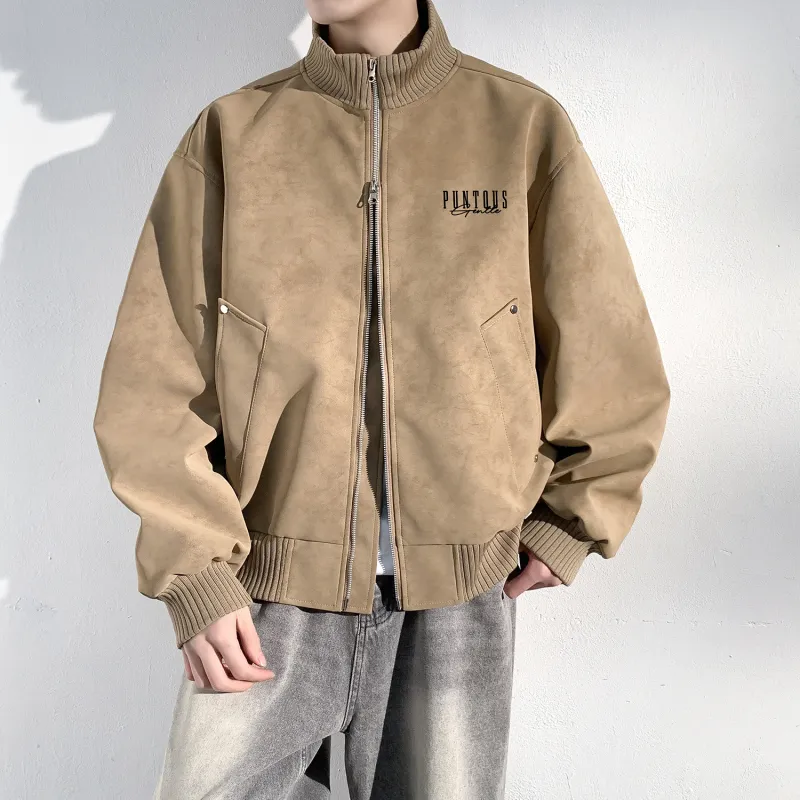 PUNCTILIOUS Jackets Coats Unisex Khaki-4