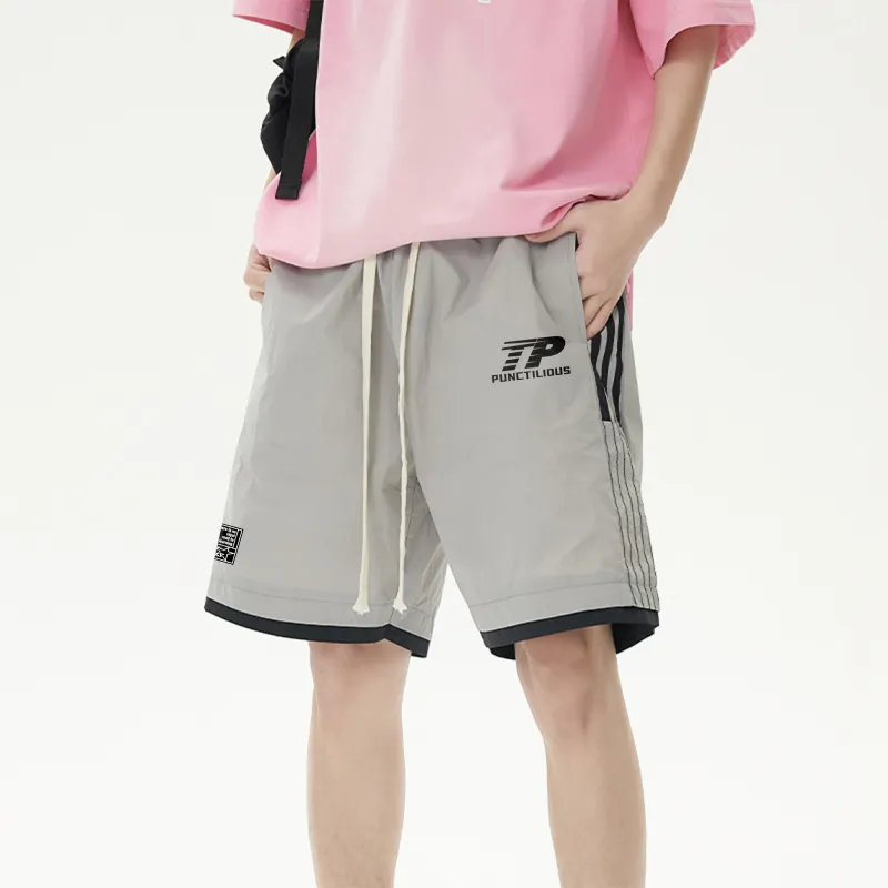 PUNCTILIOUS Casual Shorts Unisex-12
