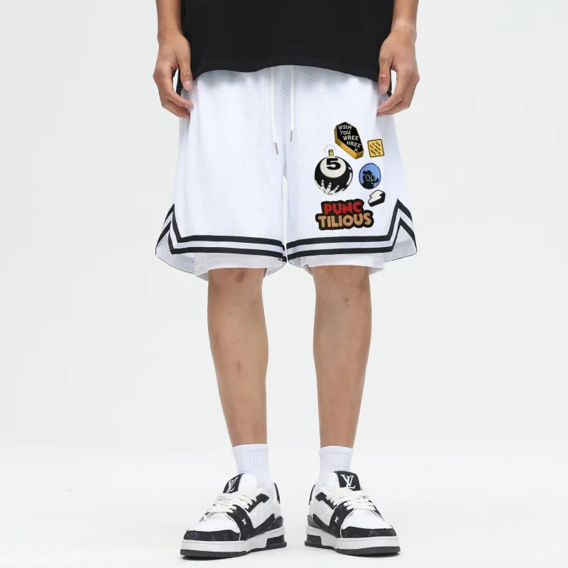 PUNCTILIOUS Casual Shorts Unisex-2
