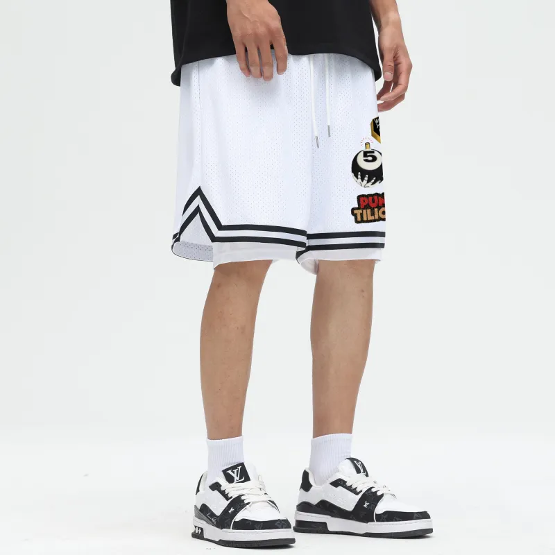 PUNCTILIOUS Casual Shorts Unisex-4