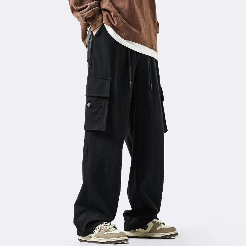 PUNCTILIOUS Casual Pants Unisex-17