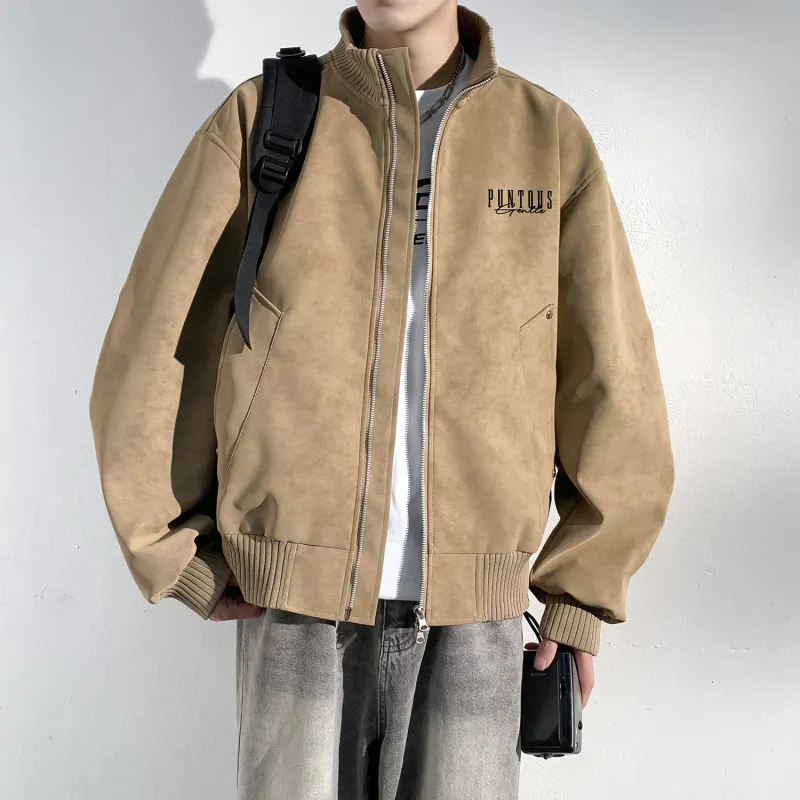 PUNCTILIOUS Jackets Coats Unisex Khaki-2