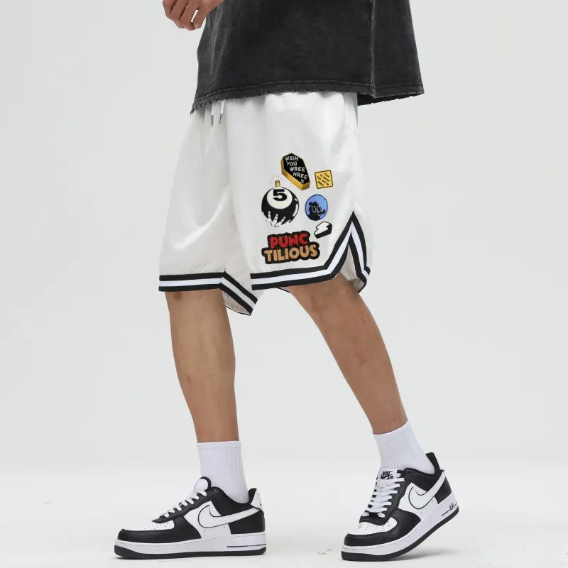 PUNCTILIOUS Casual Shorts Unisex-5