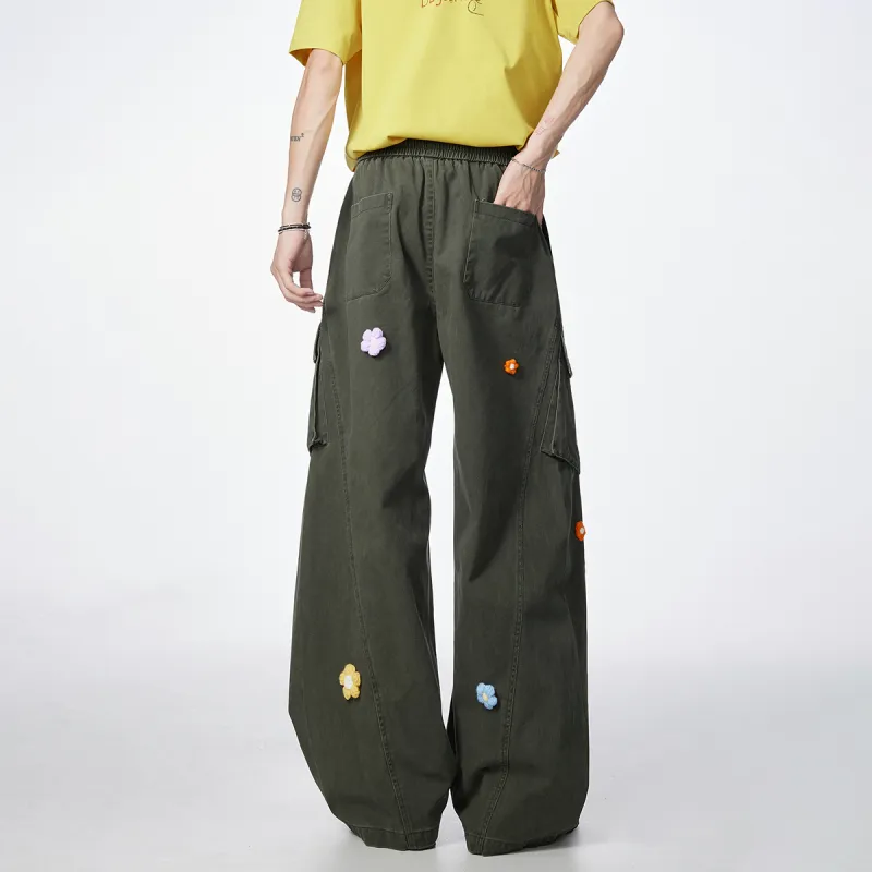 PUNCTILIOUS Casual Pants Unisex-4