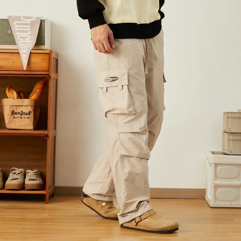 PUNCTILIOUS Casual Pants Unisex-7