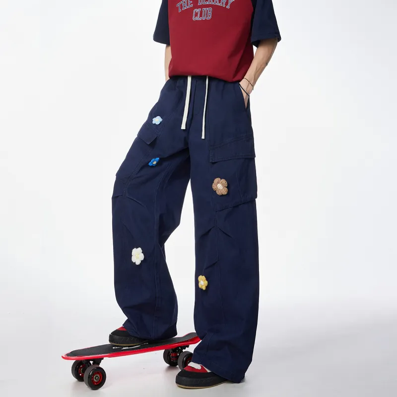 PUNCTILIOUS Casual Pants Unisex-13