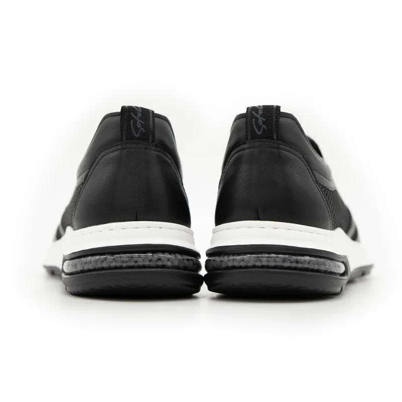 Satchi Casual Shoes Loafers Men's Black-4