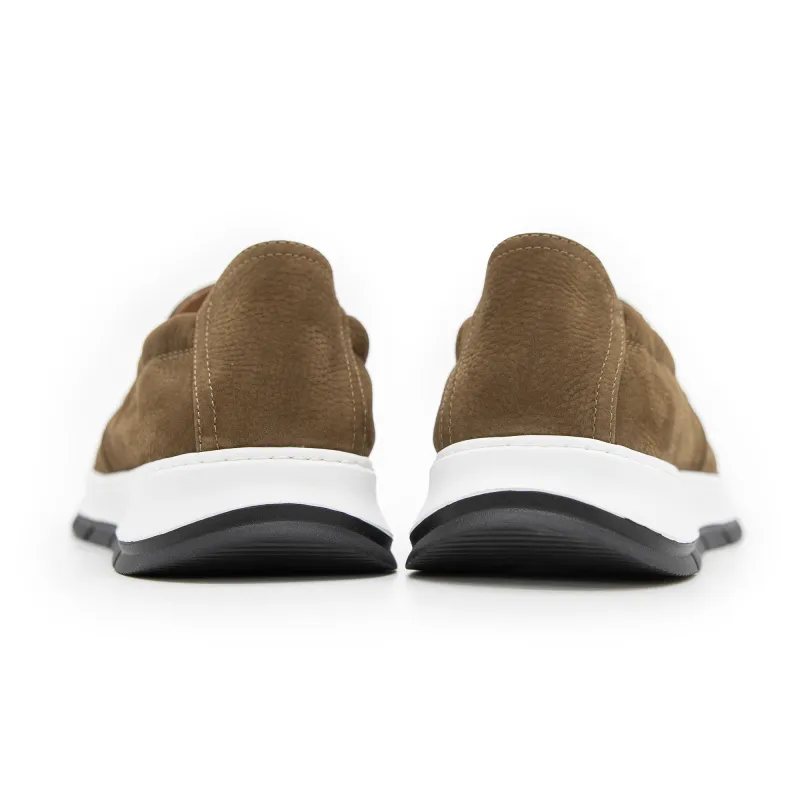 Satchi Loafers Casual Shoes Men's Coffee-4