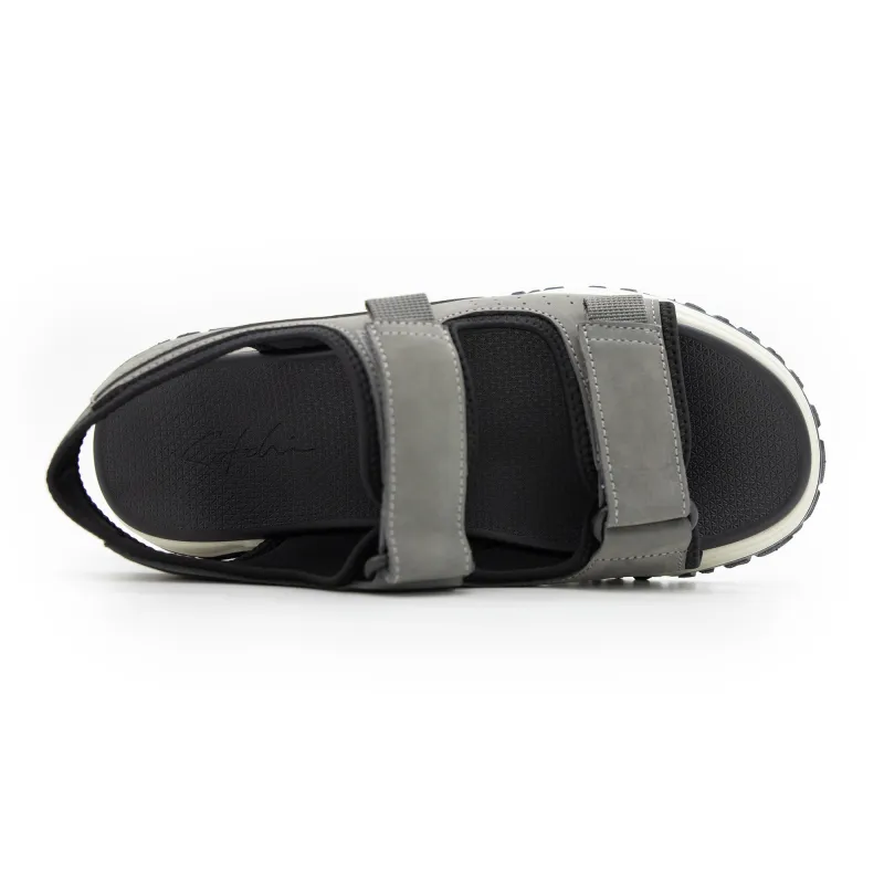 Satchi Beach Sandals Men's Gray-3