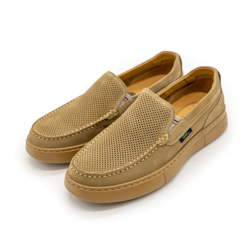 Satchi Loafers Casual Shoes Men's Camel-2
