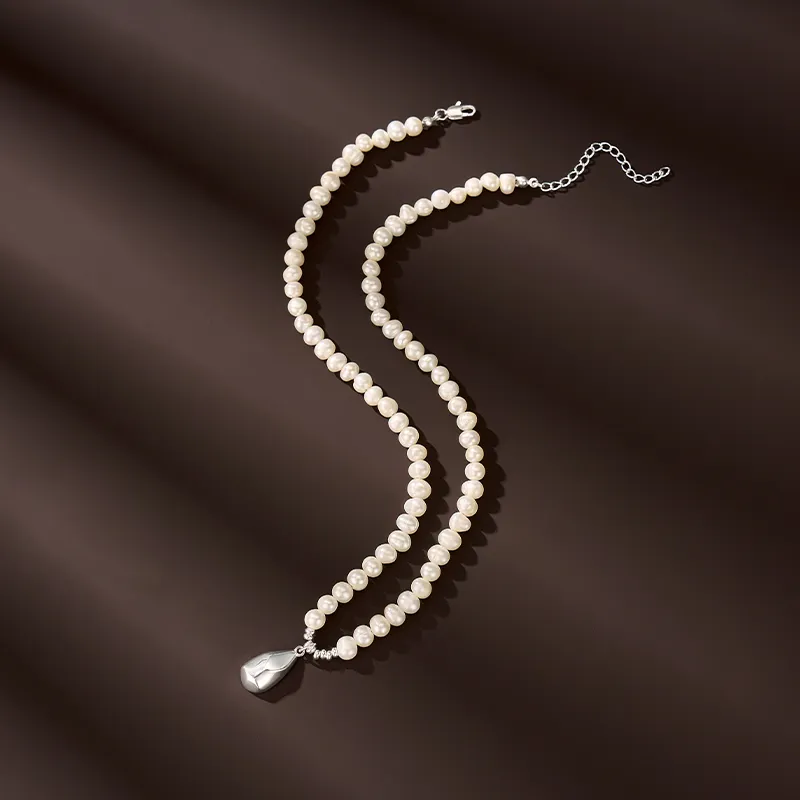 UNG Freshwater Pearl Necklaces Women's-4