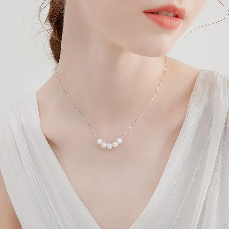 UNG Pearl Necklaces Women's-3