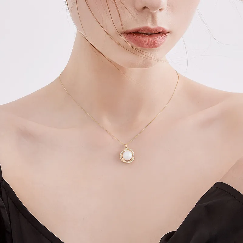 UNG Pearl Necklaces Women's-4