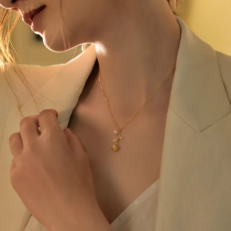 UNG Freshwater Pearl Necklaces Women's-2