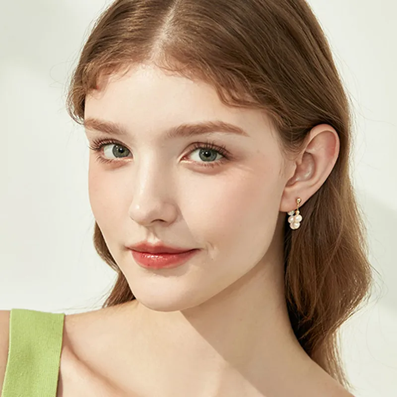 UNG S925 Silver Earrings Women's-5