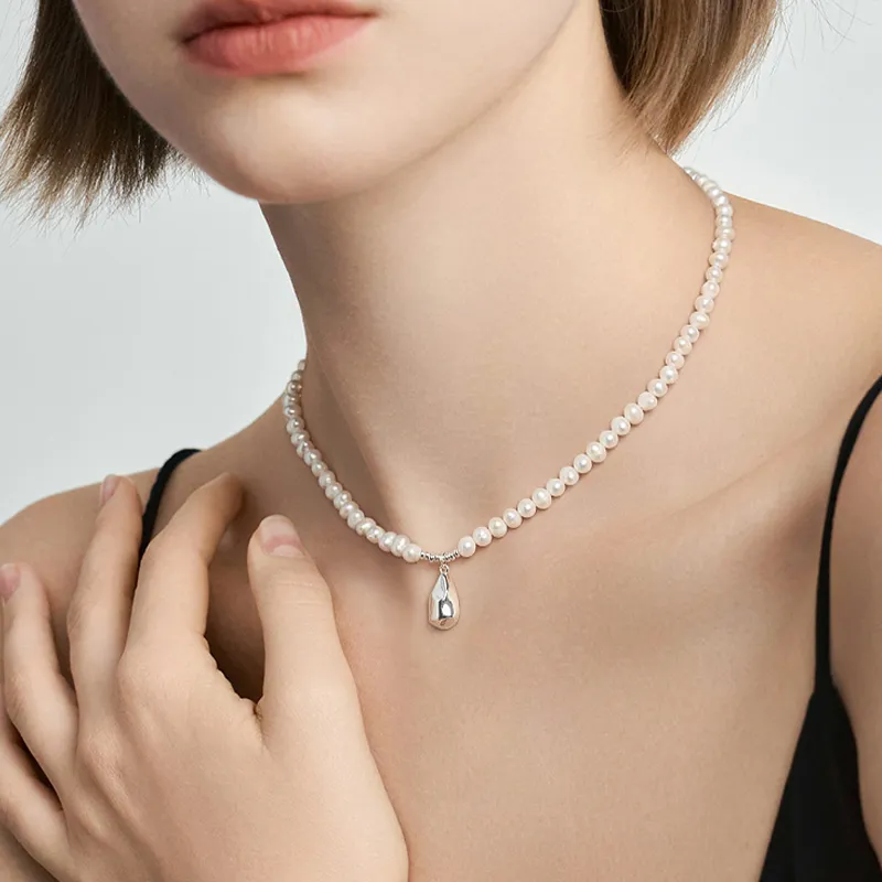 UNG Freshwater Pearl Necklaces Women's-2