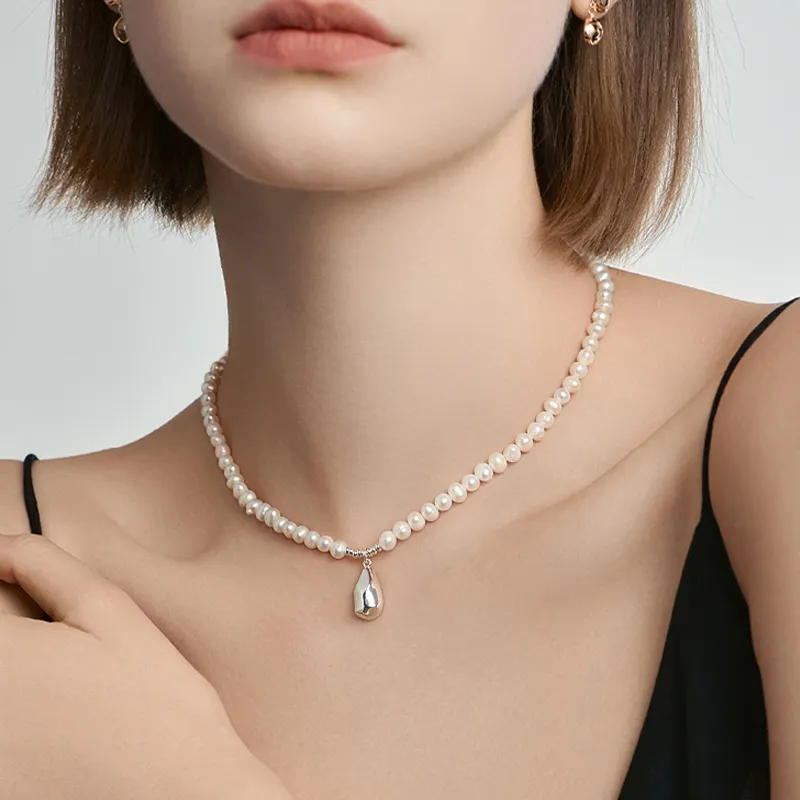 UNG Freshwater Pearl Necklaces Women's-1