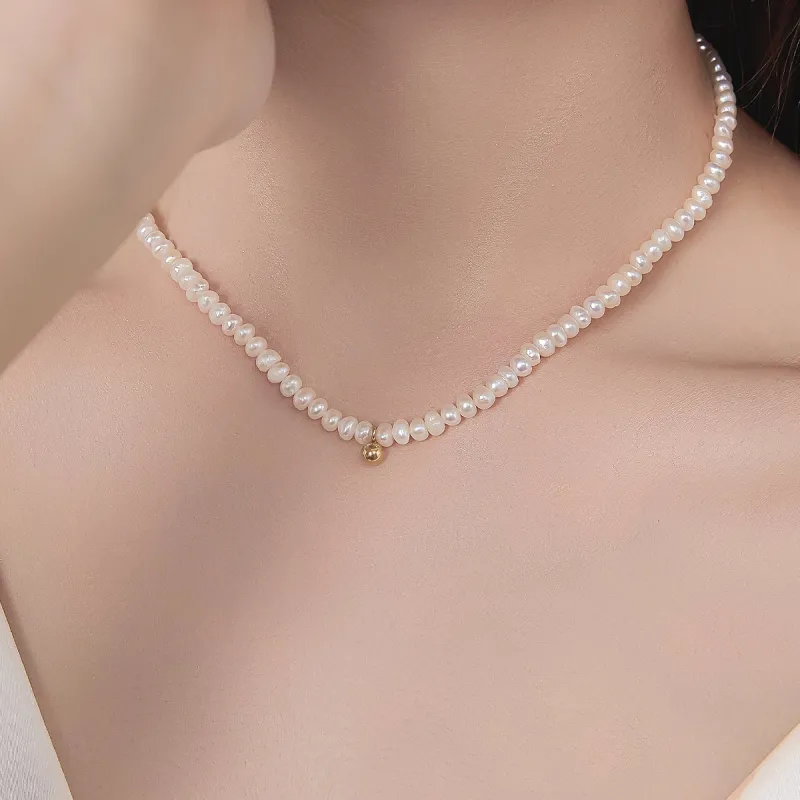UNG Pearl Necklaces Women's-2