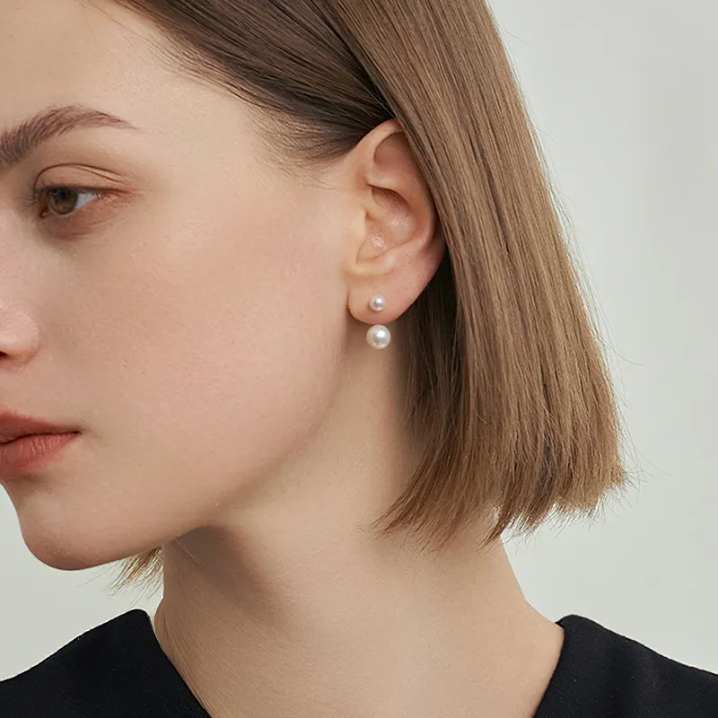 UNG 925 Sterling Silver Earrings Women's-3