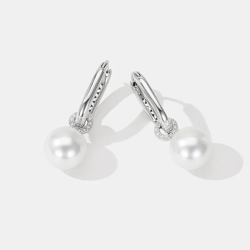 UNG S925 Silver Earrings Women's-4