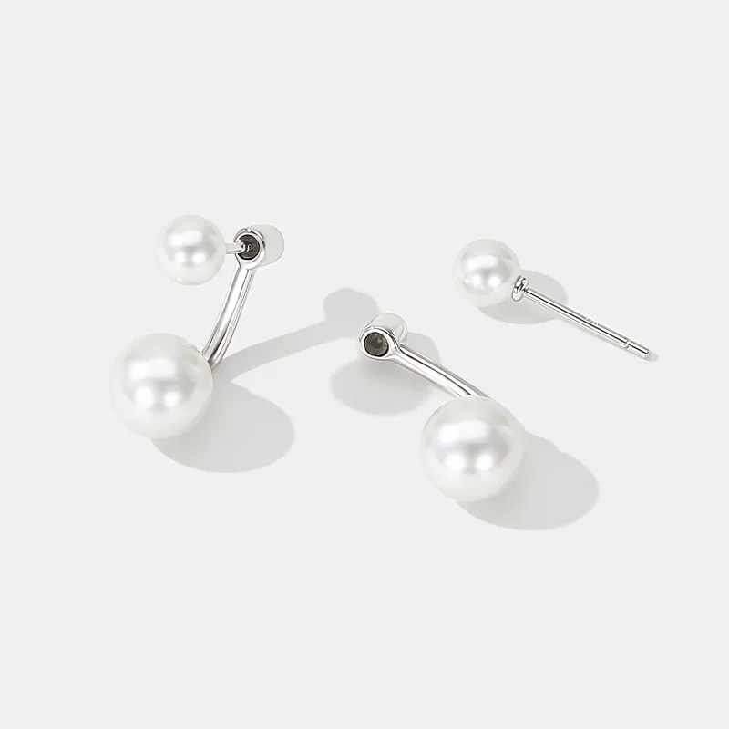UNG 925 Sterling Silver Earrings Women's-2