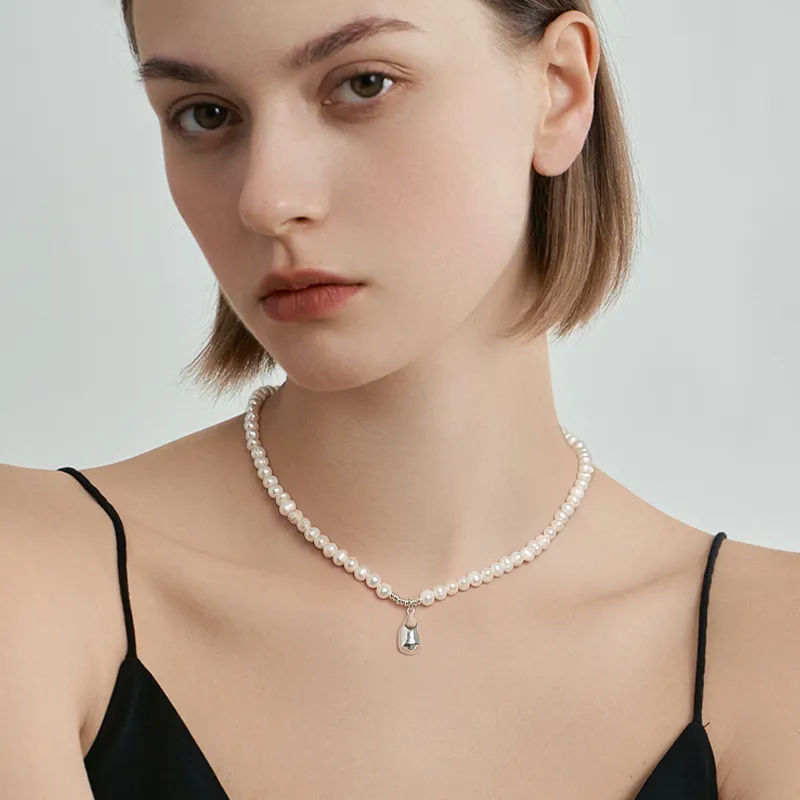 UNG Freshwater Pearl Necklaces Women's-5