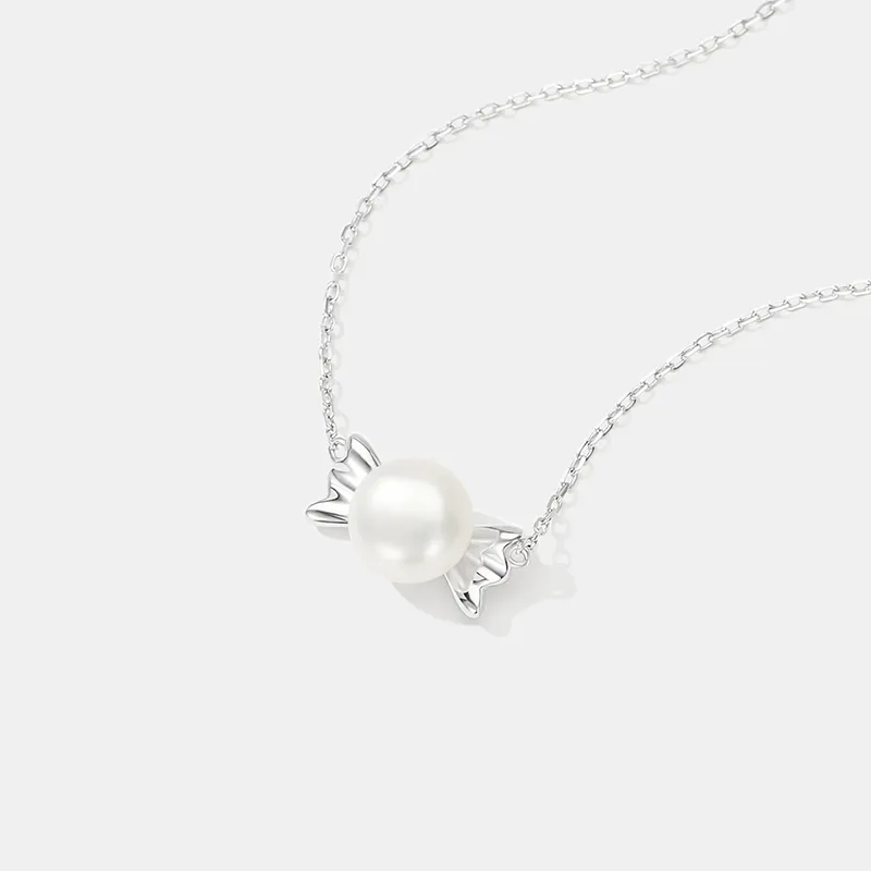 UNG Freshwater Pearl Necklaces Unisex-4