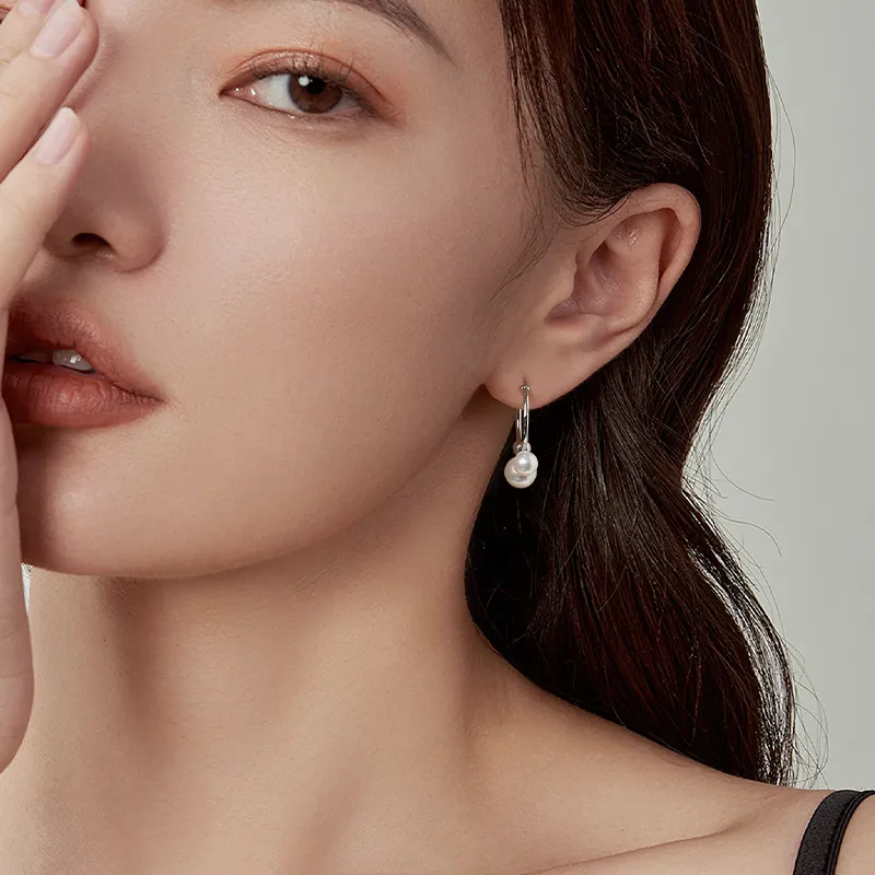 UNG S925 Silver Earrings Women's-1