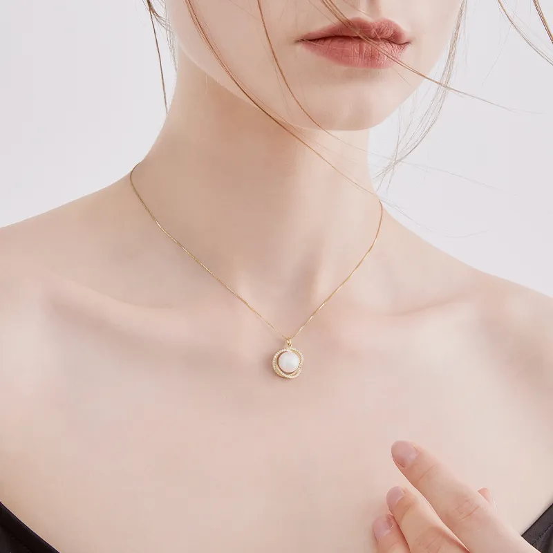 UNG Pearl Necklaces Women's-5