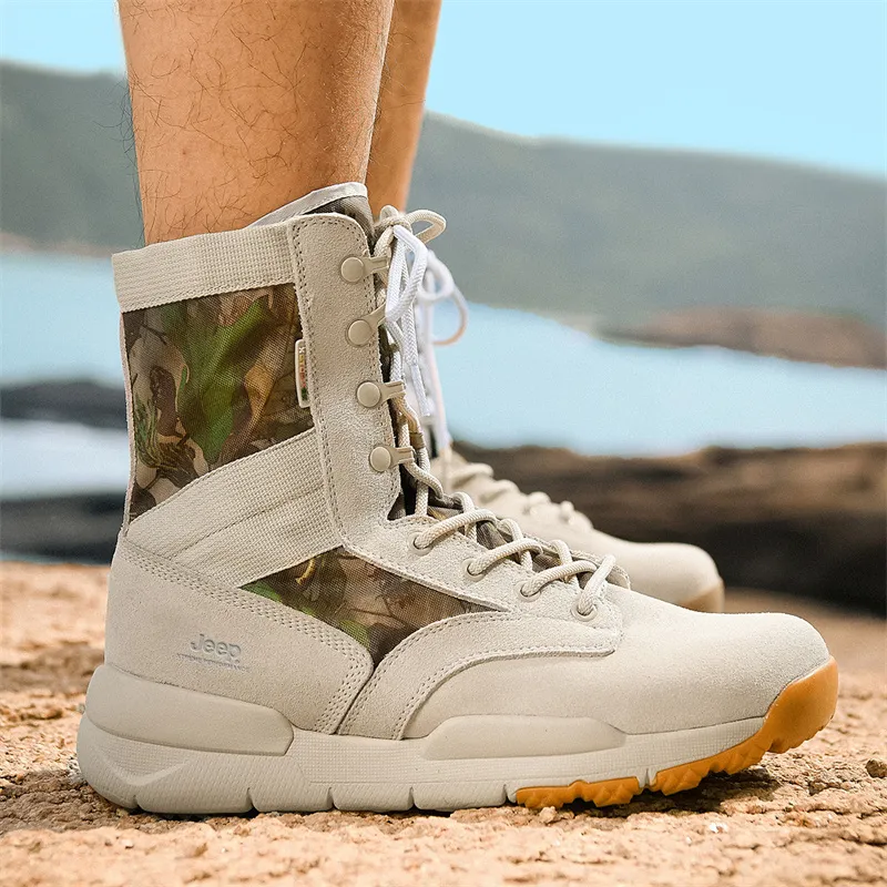 Jeep Outdoor Boots Unisex Camouflage-15