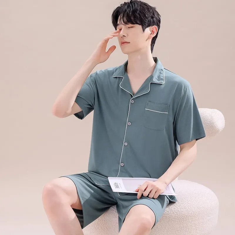 H YXIANG Men Pajama Sets-1