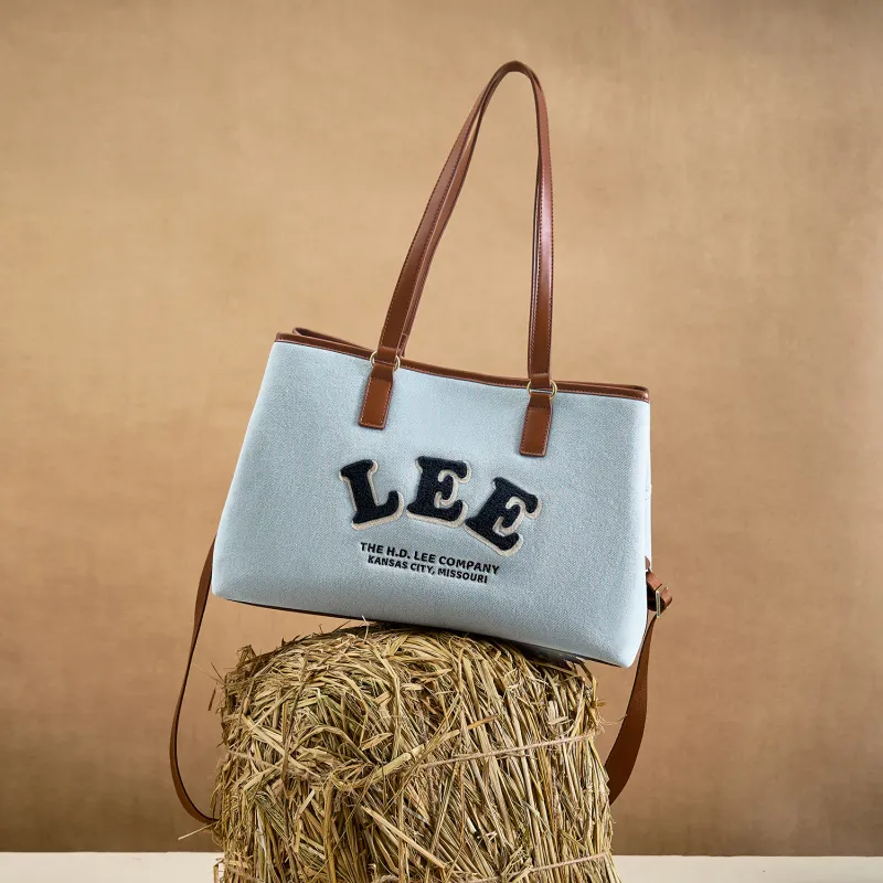 Lee Fabric Crossbody Handbag, Shoulder Bag Regular Women's Light Blue-6